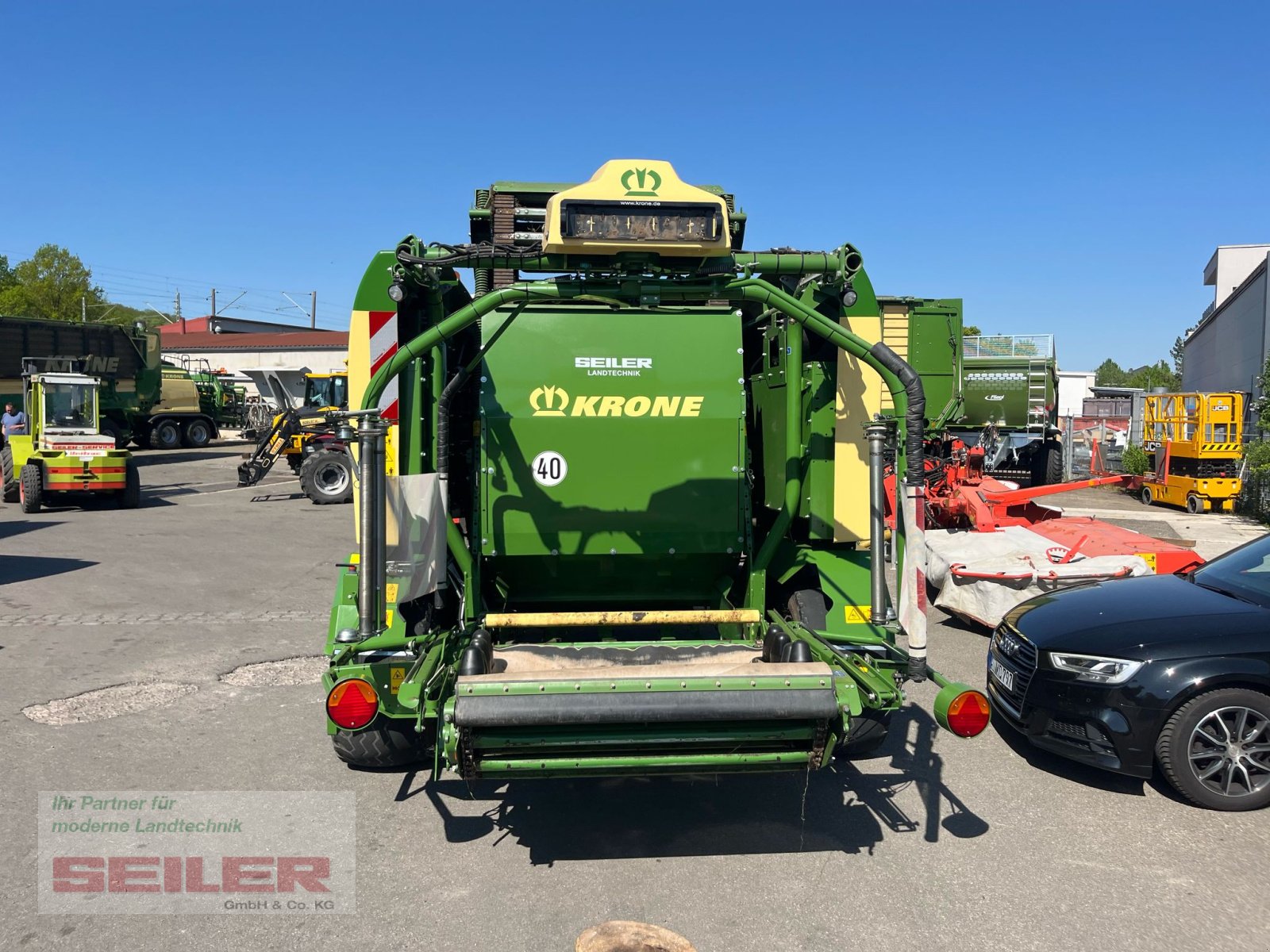 Press-/Wickelkombination του τύπου Krone Comprima CF 155 XC, Gebrauchtmaschine σε Ansbach (Φωτογραφία 7)