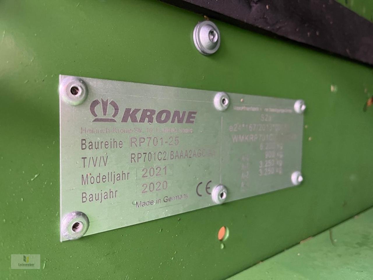 Press-/Wickelkombination tip Krone Comprima CF 155 XC, Gebrauchtmaschine in Neuhof - Dorfborn (Poză 8)