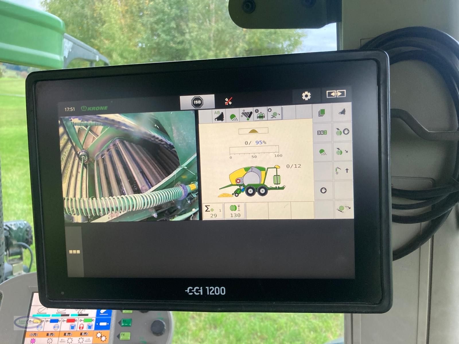 Press-/Wickelkombination tip Krone Comprima CF 155 XC, Gebrauchtmaschine in Münzkirchen (Poză 13)