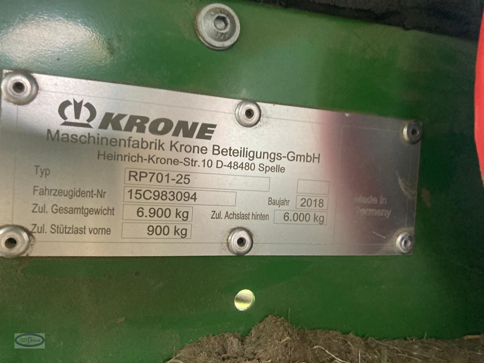 Press-/Wickelkombination tip Krone Comprima CF 155 XC, Gebrauchtmaschine in Münzkirchen (Poză 19)