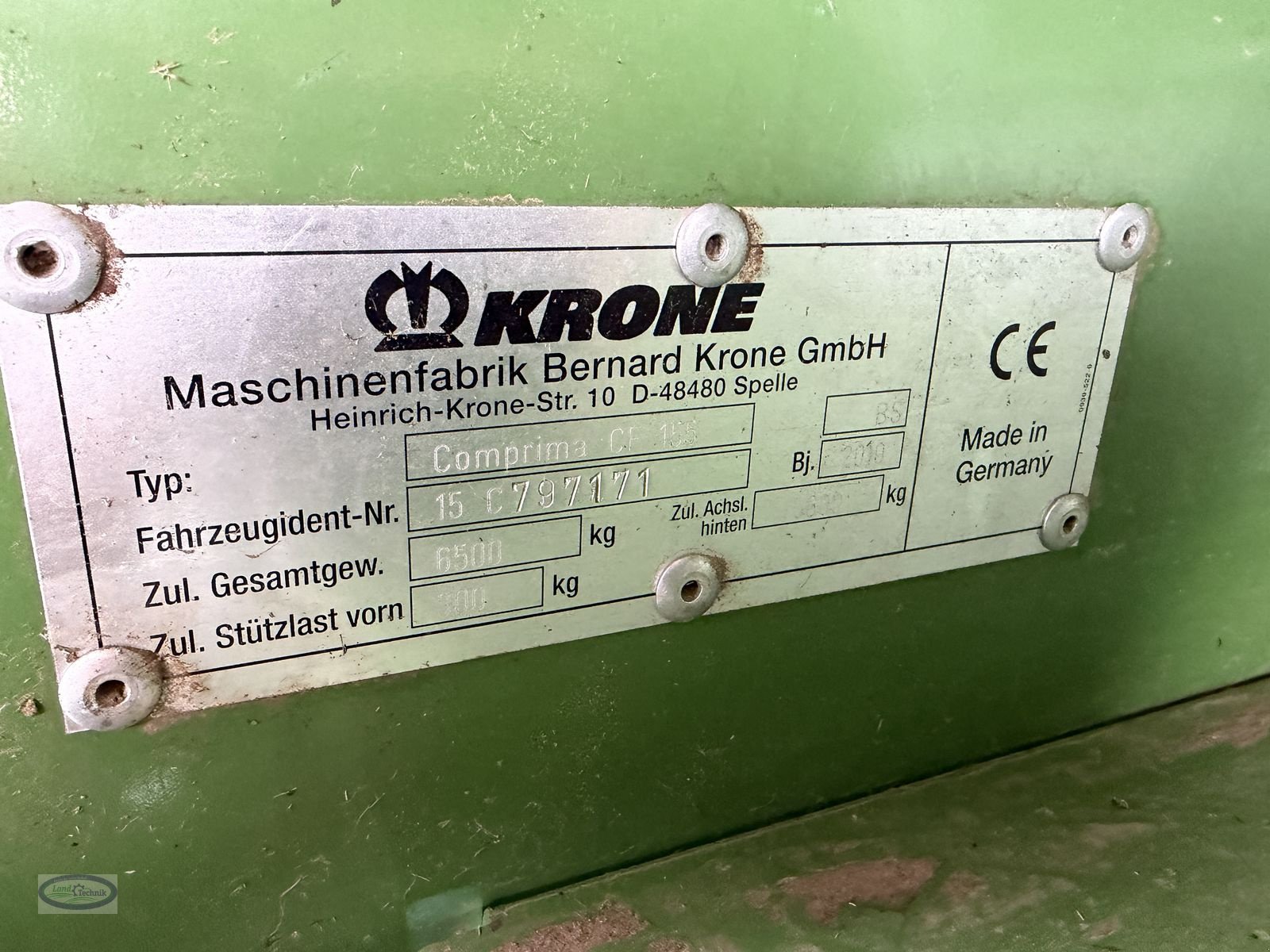 Press-/Wickelkombination του τύπου Krone Comprima CF 155 XC, Gebrauchtmaschine σε Münzkirchen (Φωτογραφία 15)