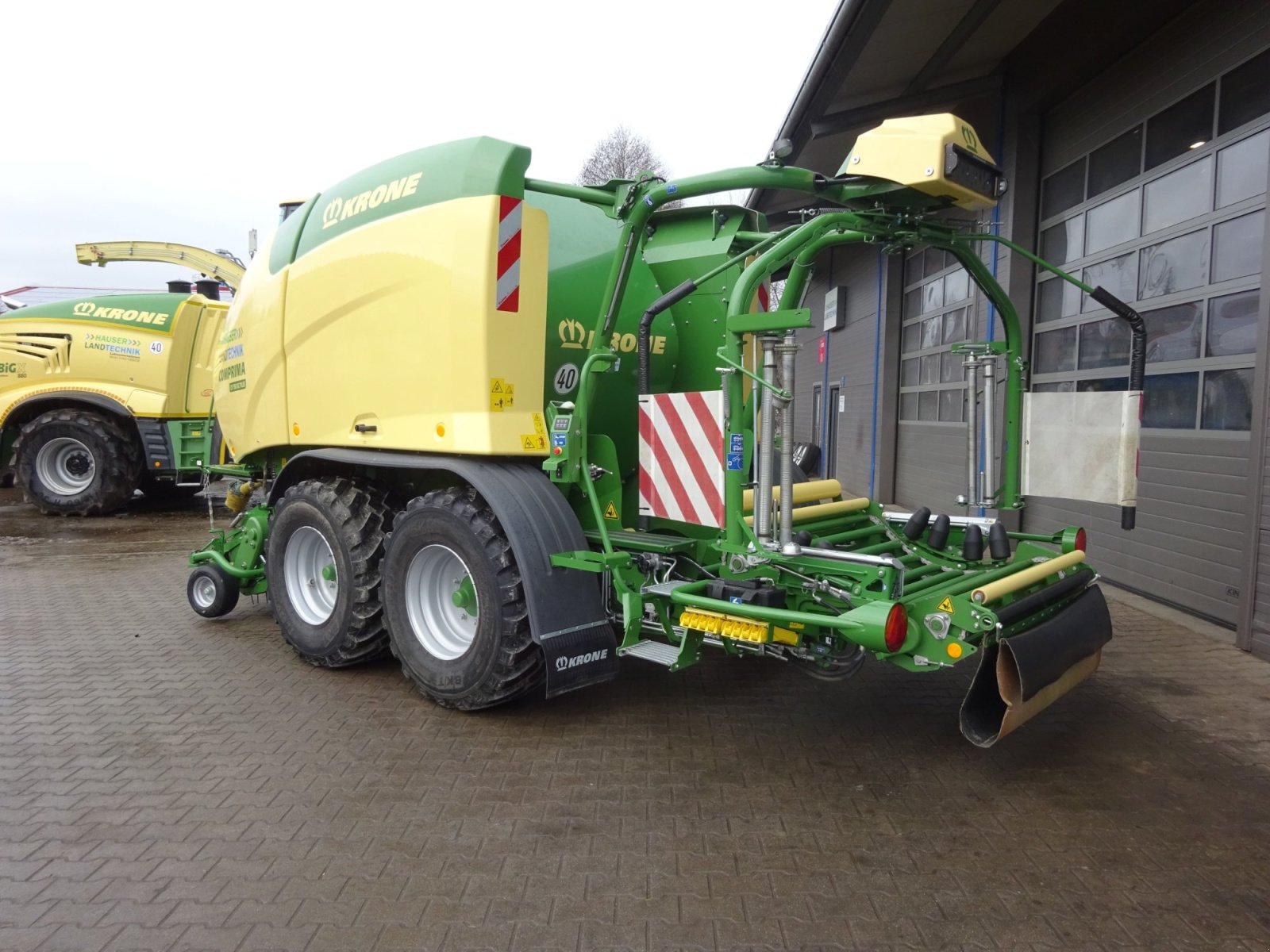 Press-/Wickelkombination Türe ait Krone Comprima CV 150 XC Plus/ ComPack CV 150 XC Pro, Gebrauchtmaschine içinde Tuntenhausen (resim 9)