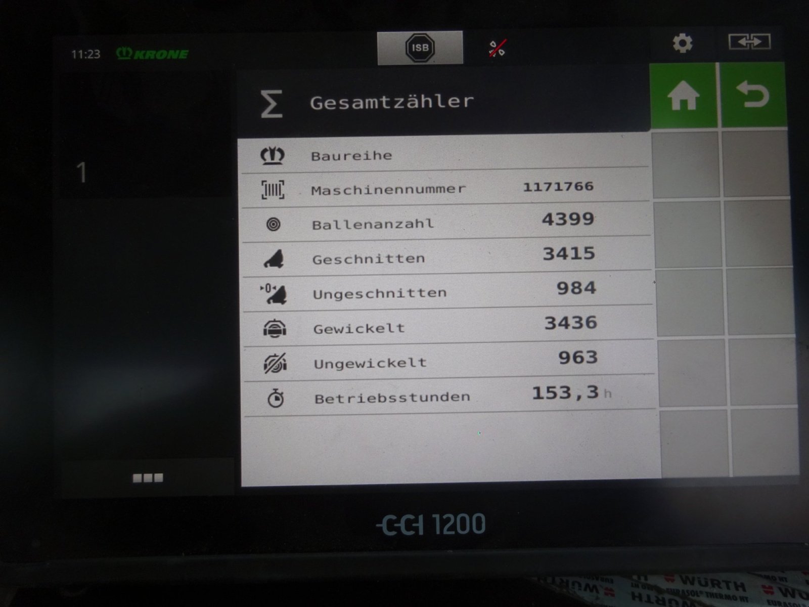 Press-/Wickelkombination Türe ait Krone Comprima CV 150 XC Plus/ ComPack CV 150 XC Pro, Gebrauchtmaschine içinde Tuntenhausen (resim 23)