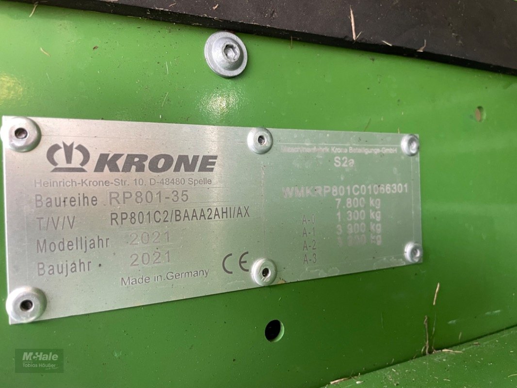 Press-/Wickelkombination des Typs Krone Comprima CV 150 XC PLUS, Neumaschine in Borgholzhausen (Bild 26)