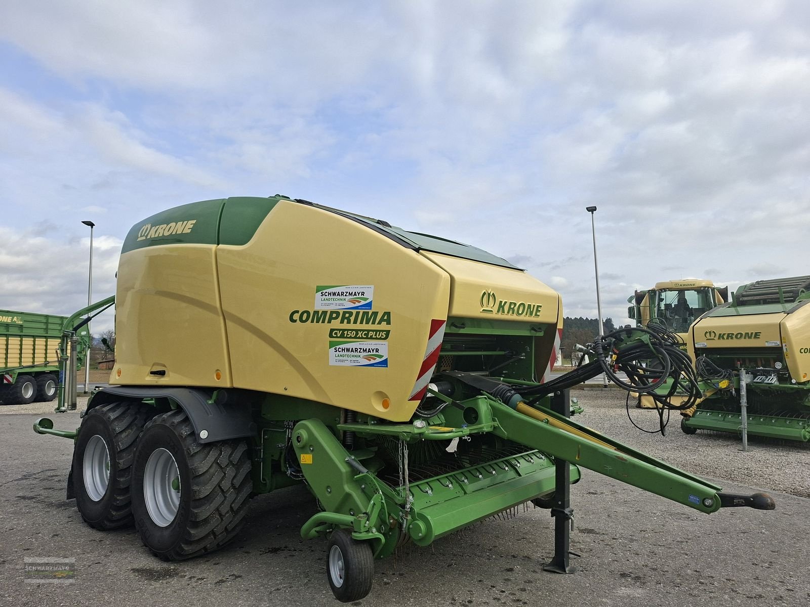 Press-/Wickelkombination van het type Krone Comprima CV 150 XC Plus, Neumaschine in Gampern (Foto 5)