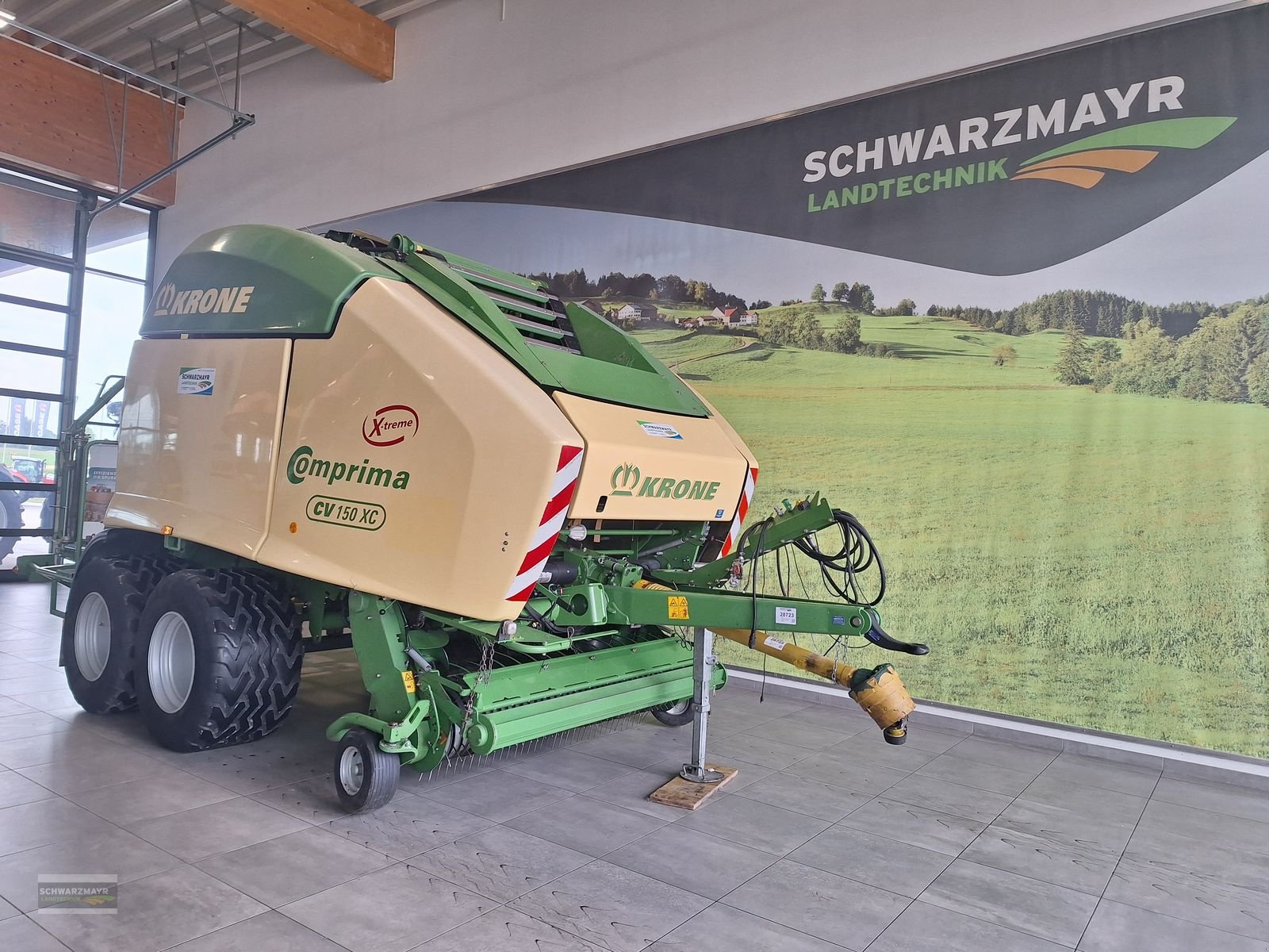 Press-/Wickelkombination of the type Krone Comprima CV 150 XC X-treme 26 Messer, Gebrauchtmaschine in Aurolzmünster (Picture 2)