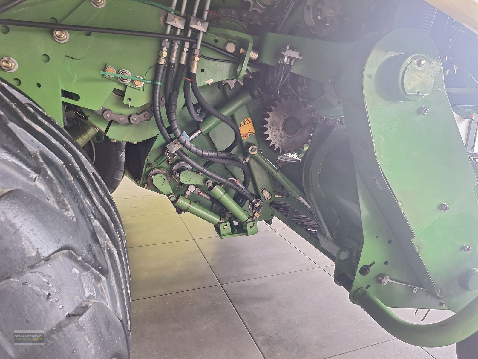 Press-/Wickelkombination of the type Krone Comprima CV 150 XC X-treme 26 Messer, Gebrauchtmaschine in Aurolzmünster (Picture 8)