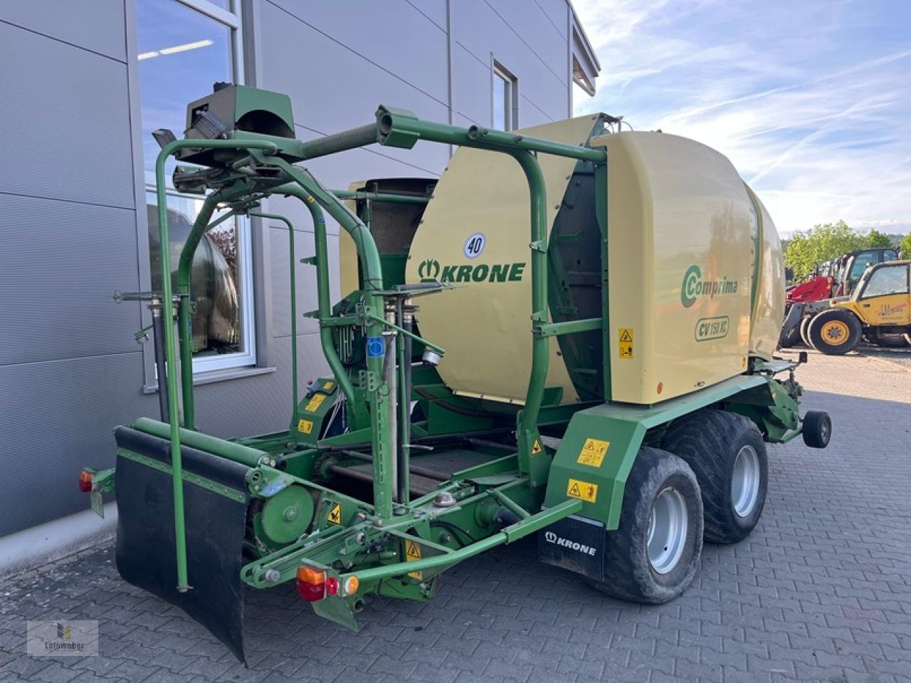 Press-/Wickelkombination del tipo Krone Comprima CV 150 XC, Gebrauchtmaschine en Neuhof - Dorfborn (Imagen 3)