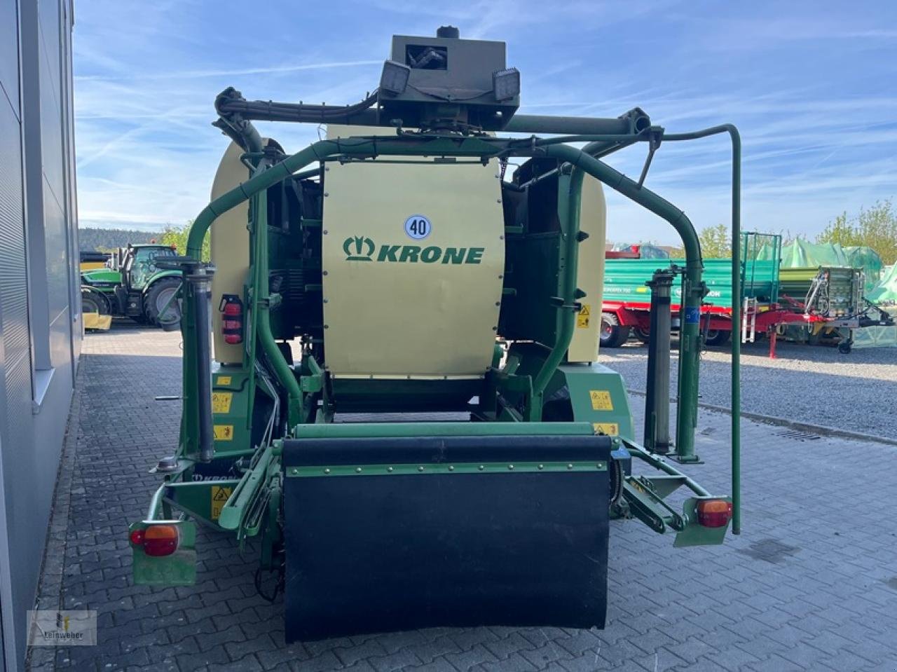 Press-/Wickelkombination del tipo Krone Comprima CV 150 XC, Gebrauchtmaschine en Neuhof - Dorfborn (Imagen 4)