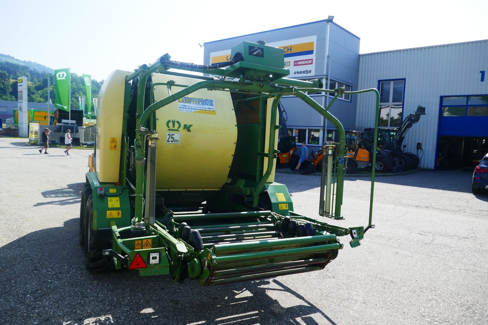 Press-/Wickelkombination del tipo Krone Comprima CV 150 XC, Gebrauchtmaschine In Villach (Immagine 5)