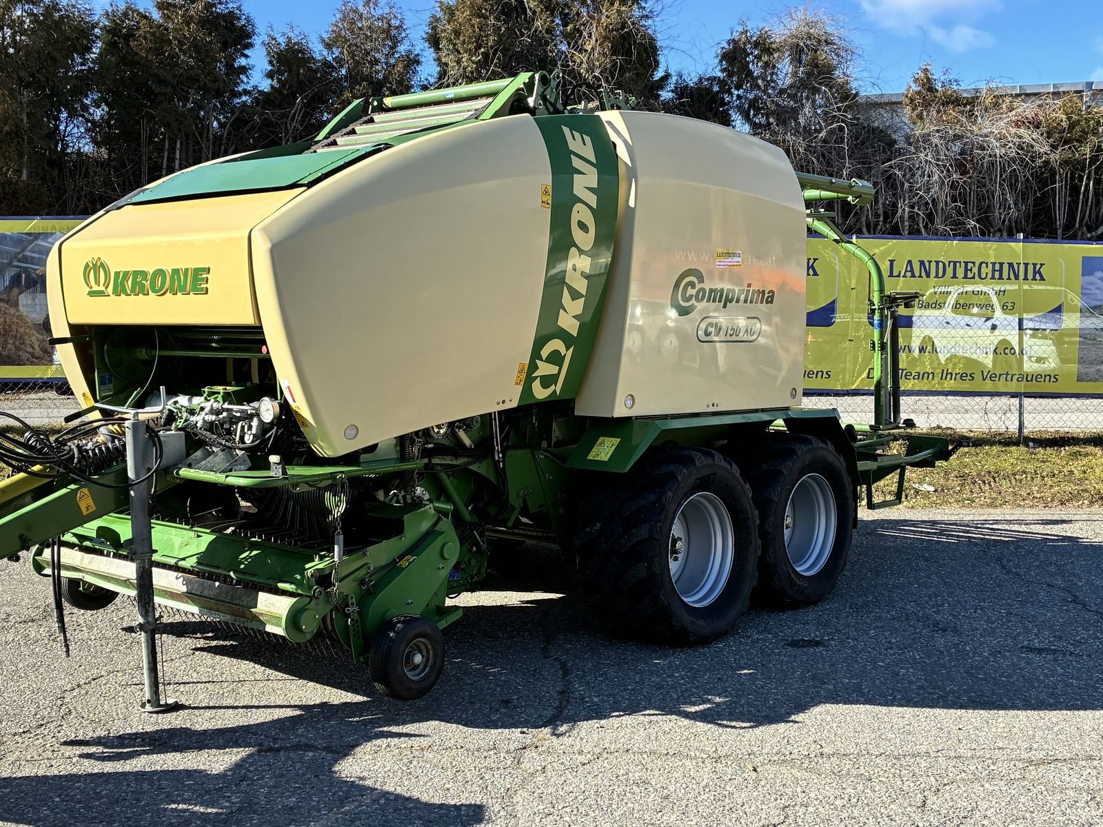 Press-/Wickelkombination типа Krone Comprima CV 150 XC, Gebrauchtmaschine в Villach (Фотография 2)