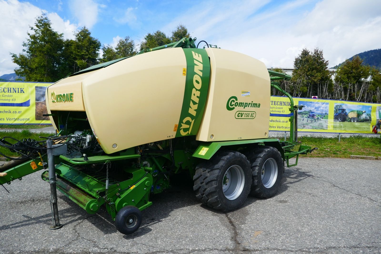 Press-/Wickelkombination от тип Krone Comprima CV 150 XC, Gebrauchtmaschine в Villach (Снимка 1)