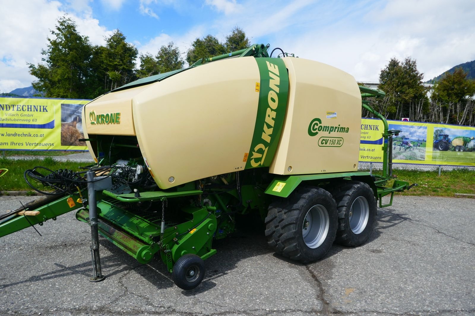 Press-/Wickelkombination от тип Krone Comprima CV 150 XC, Gebrauchtmaschine в Villach (Снимка 14)