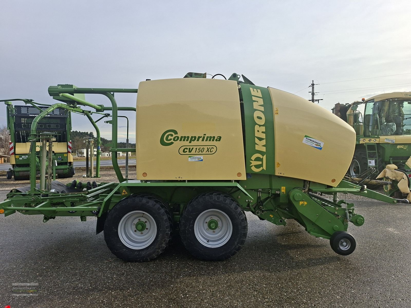 Press-/Wickelkombination типа Krone Comprima CV 150 XC, Gebrauchtmaschine в Gampern (Фотография 7)