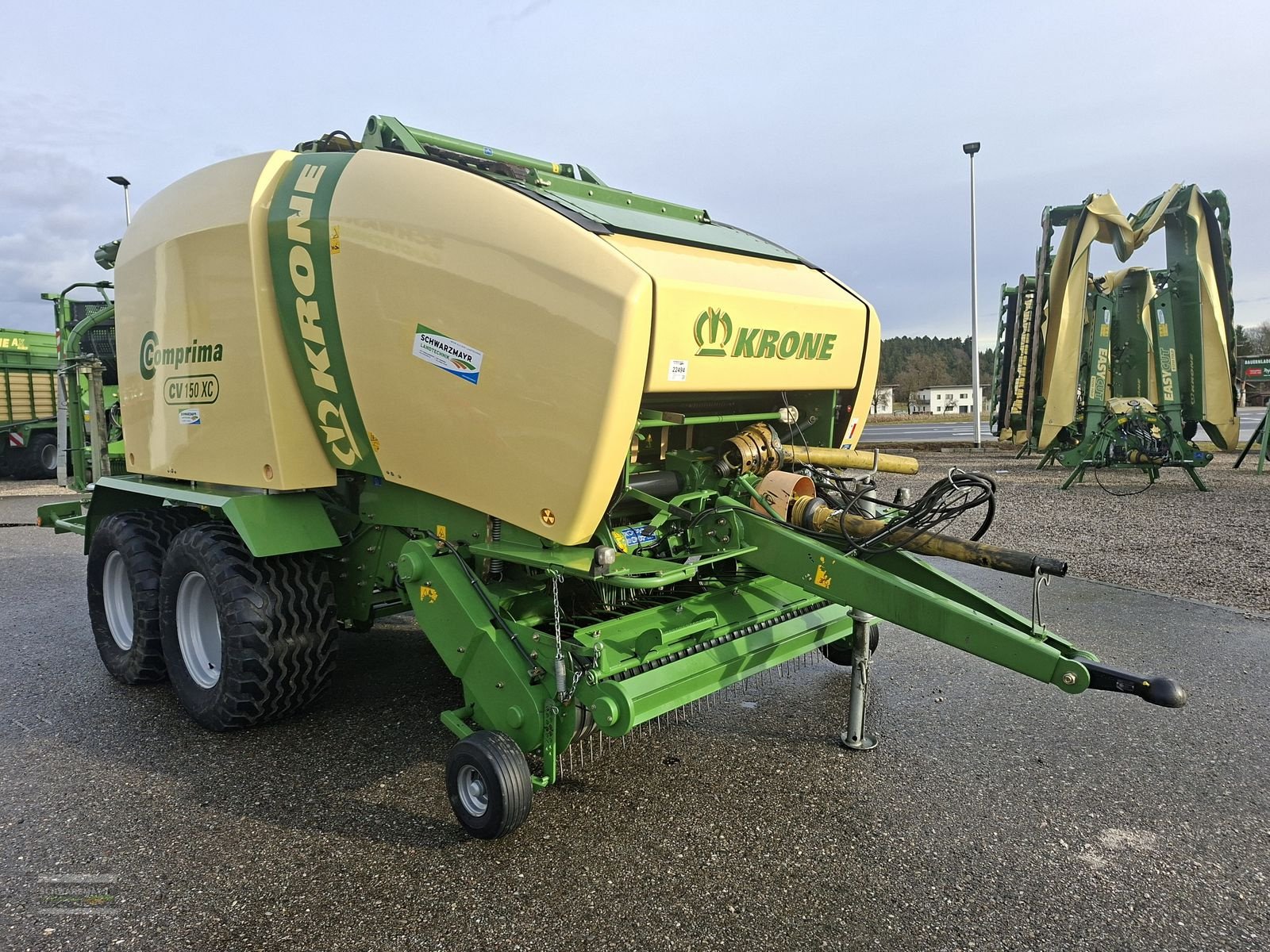 Press-/Wickelkombination типа Krone Comprima CV 150 XC, Gebrauchtmaschine в Gampern (Фотография 5)