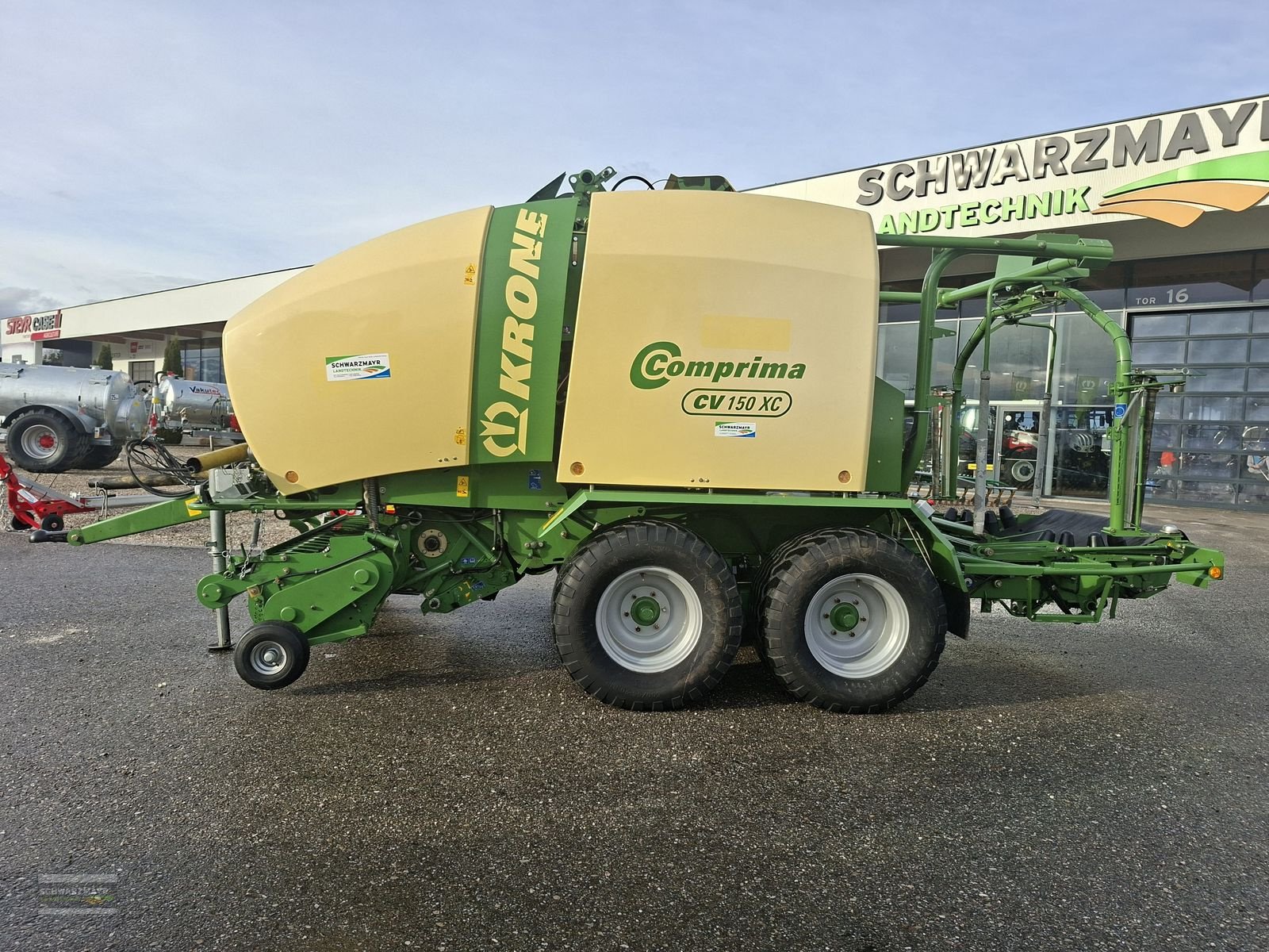 Press-/Wickelkombination типа Krone Comprima CV 150 XC, Gebrauchtmaschine в Gampern (Фотография 2)