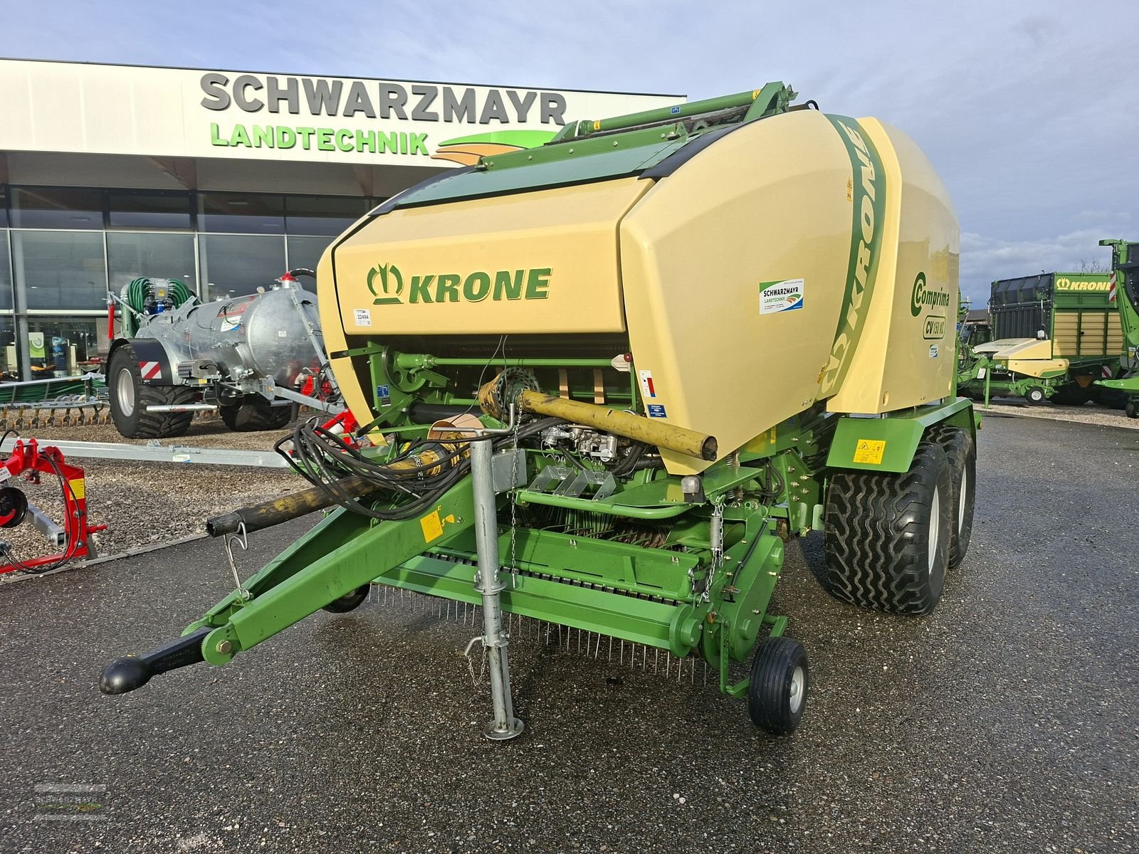 Press-/Wickelkombination типа Krone Comprima CV 150 XC, Gebrauchtmaschine в Gampern (Фотография 3)