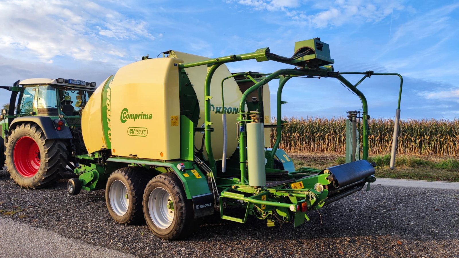 Press-/Wickelkombination типа Krone Comprima CV 150 XC, Gebrauchtmaschine в Arnstorf (Фотография 2)