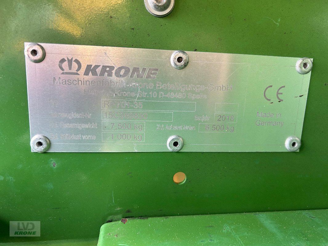 Press-/Wickelkombination typu Krone Comprima CV150 XC, Gebrauchtmaschine w Barsinghausen OT Groß Munzel (Zdjęcie 12)