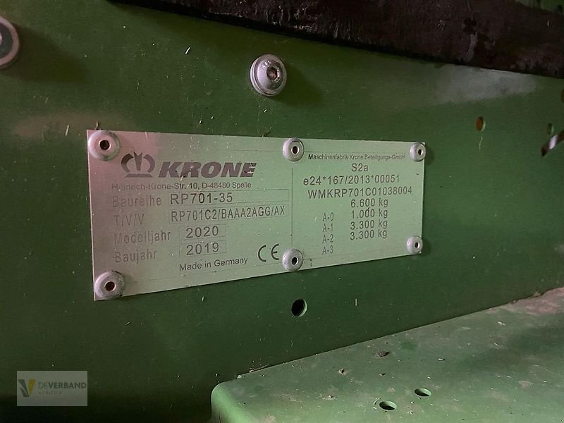 Press-/Wickelkombination of the type Krone CV 150 XC, Gebrauchtmaschine in Fischbach/Clervaux (Picture 17)