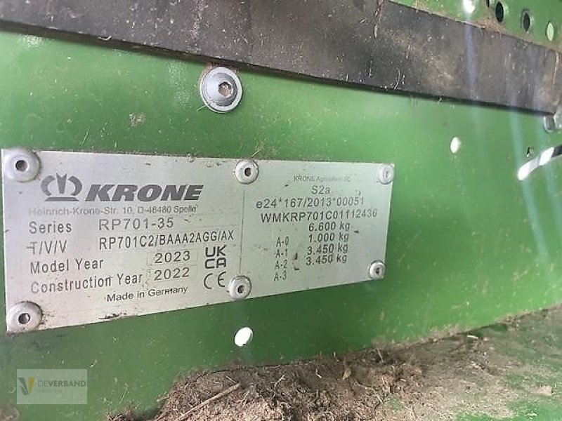 Press-/Wickelkombination del tipo Krone CV 150 XC, Gebrauchtmaschine In Fischbach/Clervaux (Immagine 17)