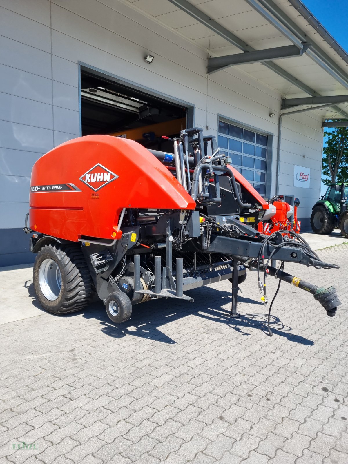 Press-/Wickelkombination del tipo Kuhn i-Bio + OC 23 Folie, Gebrauchtmaschine en Bruckmühl (Imagen 4)