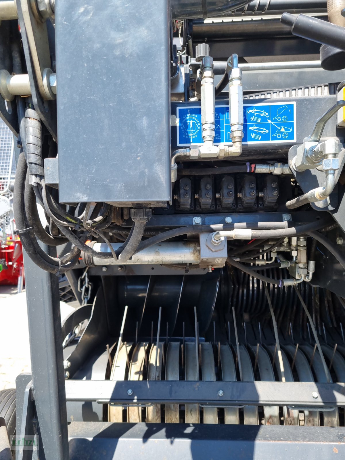 Press-/Wickelkombination del tipo Kuhn i-Bio + OC 23 Folie, Gebrauchtmaschine en Bruckmühl (Imagen 9)