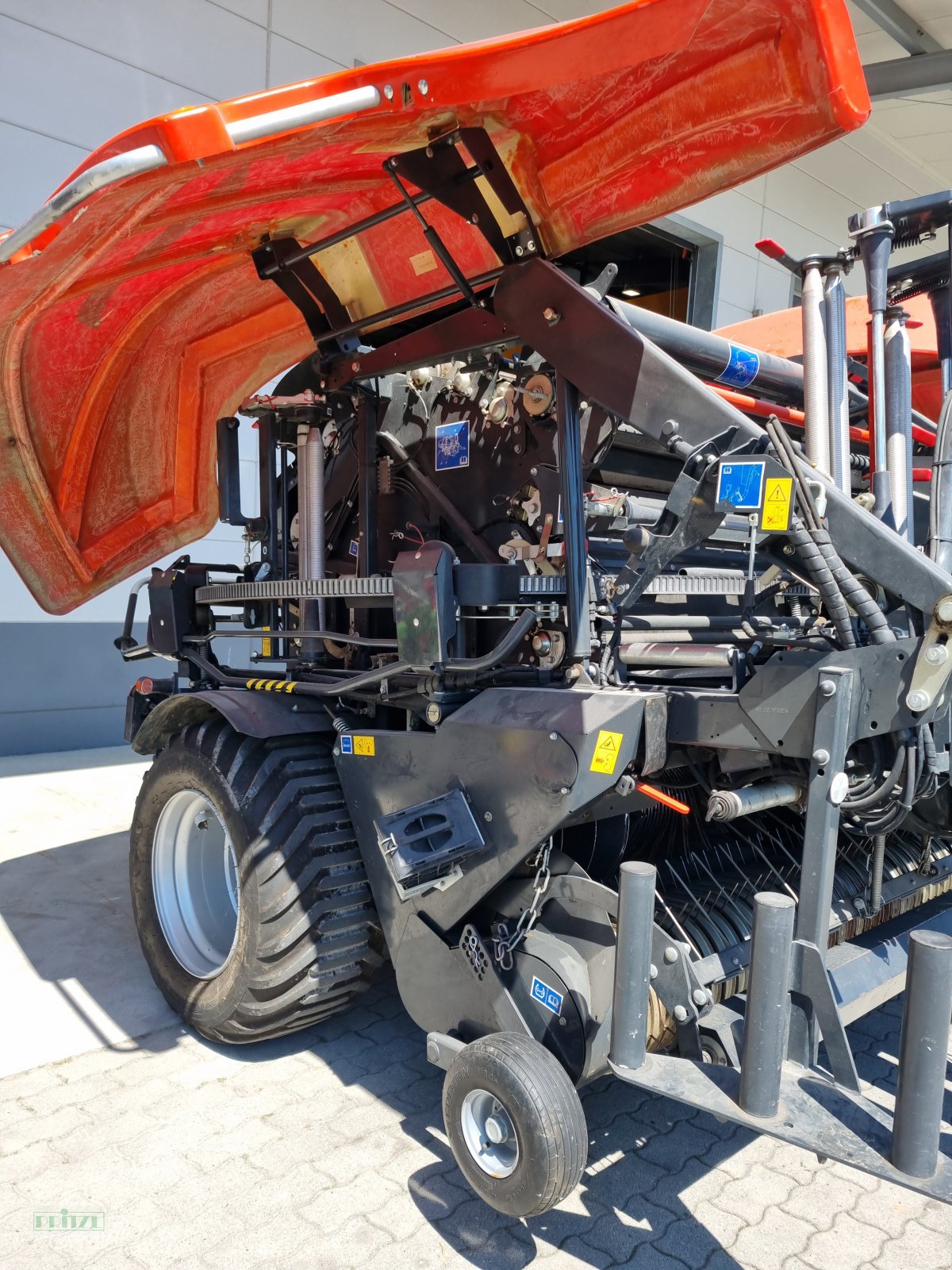 Press-/Wickelkombination del tipo Kuhn i-Bio + OC 23 Folie, Gebrauchtmaschine en Bruckmühl (Imagen 11)