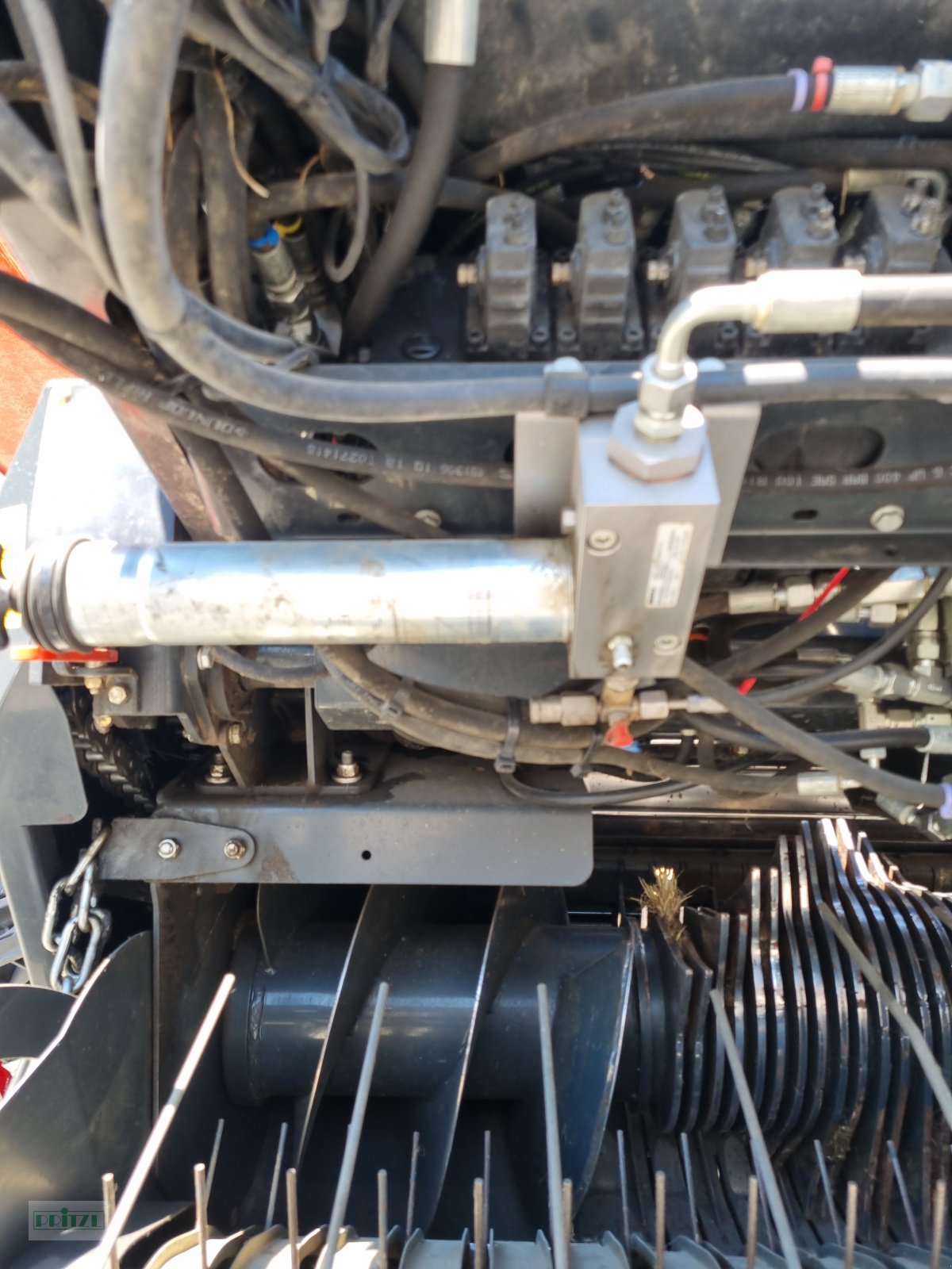 Press-/Wickelkombination del tipo Kuhn i-Bio + OC 23 Folie, Gebrauchtmaschine en Bruckmühl (Imagen 12)