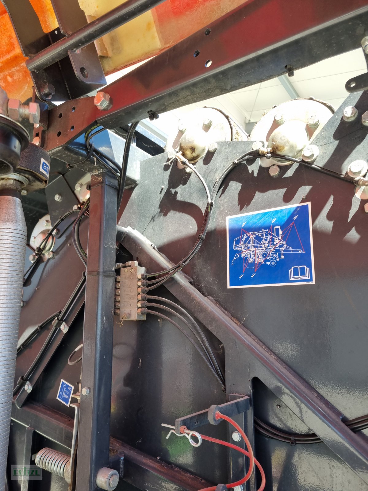 Press-/Wickelkombination del tipo Kuhn i-Bio + OC 23 Folie, Gebrauchtmaschine en Bruckmühl (Imagen 13)