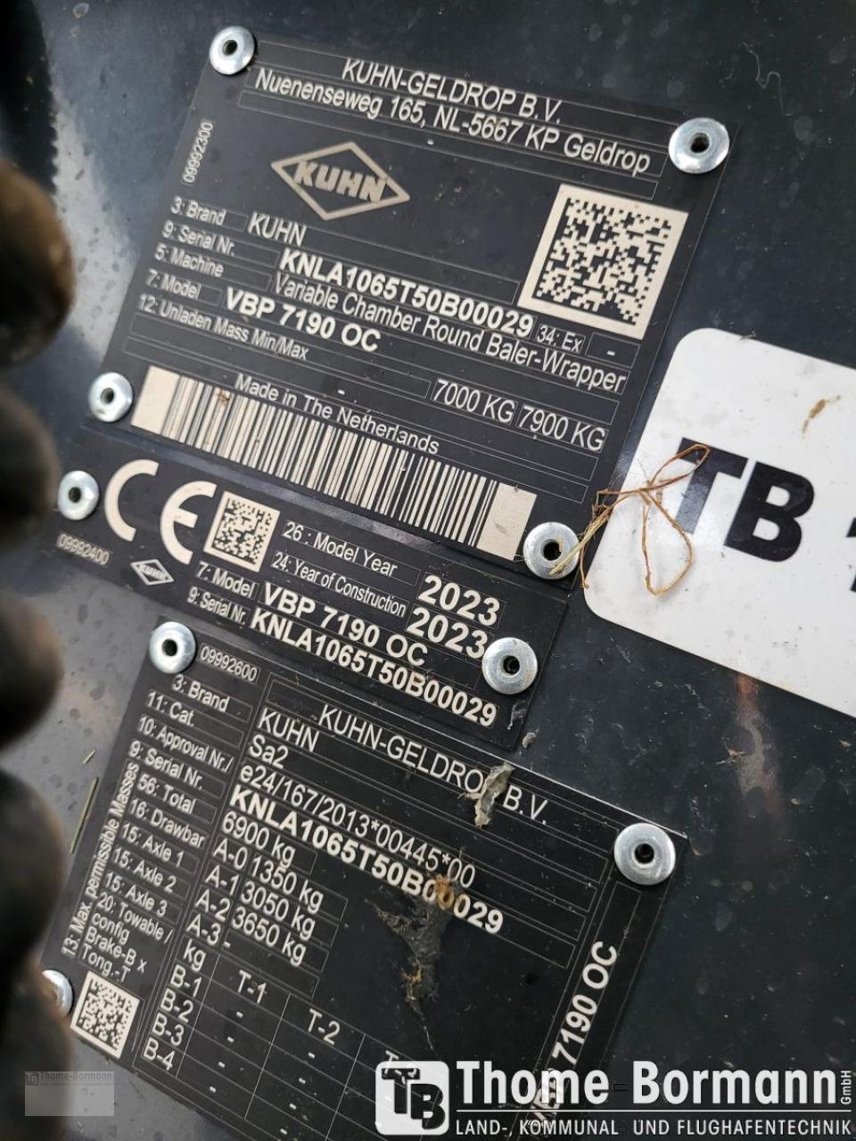 Press-/Wickelkombination of the type Kuhn VBP 7190, Gebrauchtmaschine in Prüm (Picture 10)