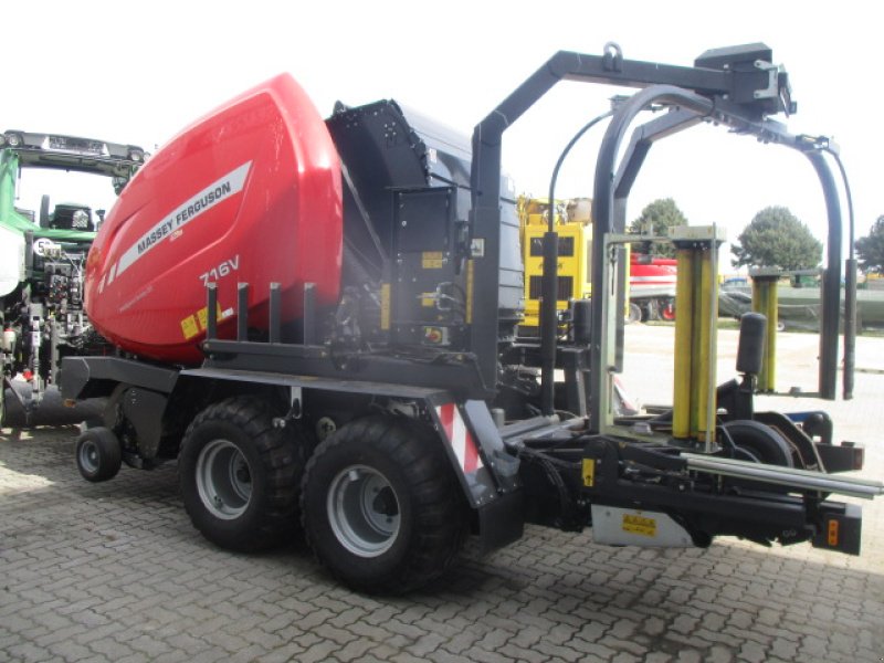 Press-/Wickelkombination типа Massey Ferguson MF 716 Press-Wickel-Komb, Gebrauchtmaschine в Holle- Grasdorf (Фотография 3)