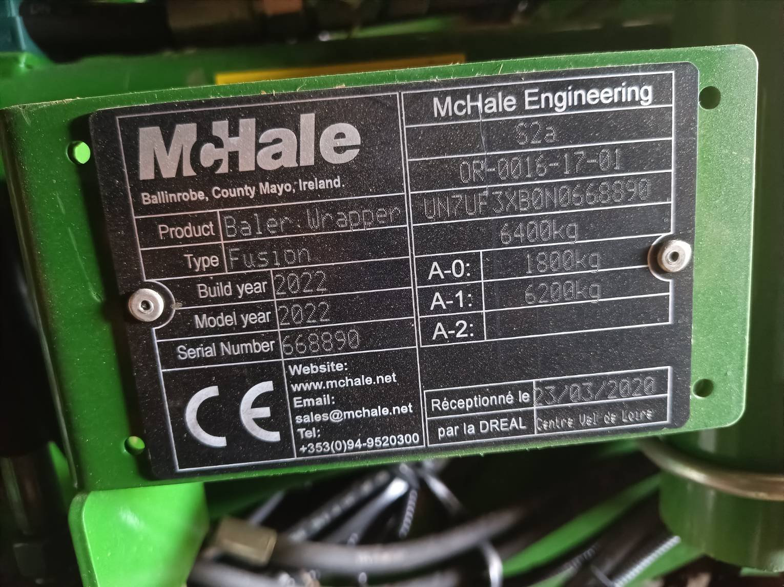 Press-/Wickelkombination del tipo McHale FUSION 3 PLUS, Gebrauchtmaschine In Le Horps (Immagine 4)