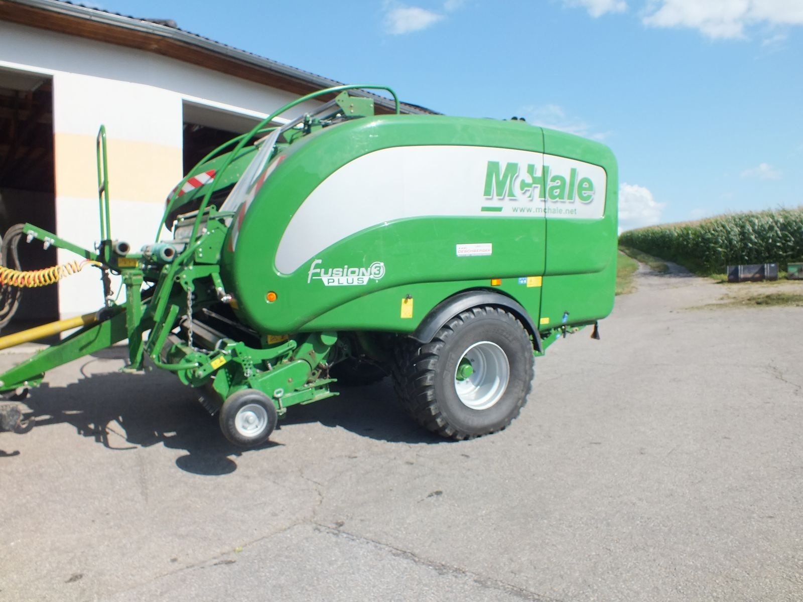 Press-/Wickelkombination del tipo McHale McHale Fusion 3 Plus Press-Wickelkombination, Gebrauchtmaschine en Putzleinsdorf (Imagen 3)