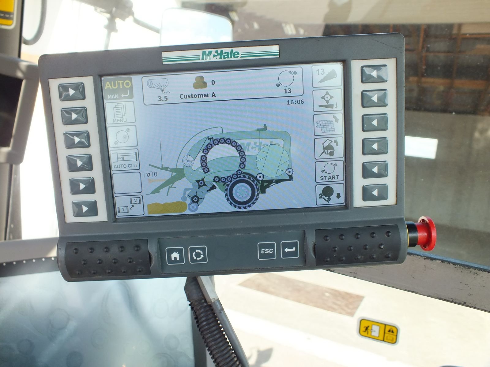 Press-/Wickelkombination del tipo McHale McHale Fusion 3 Plus Press-Wickelkombination, Gebrauchtmaschine en Putzleinsdorf (Imagen 5)