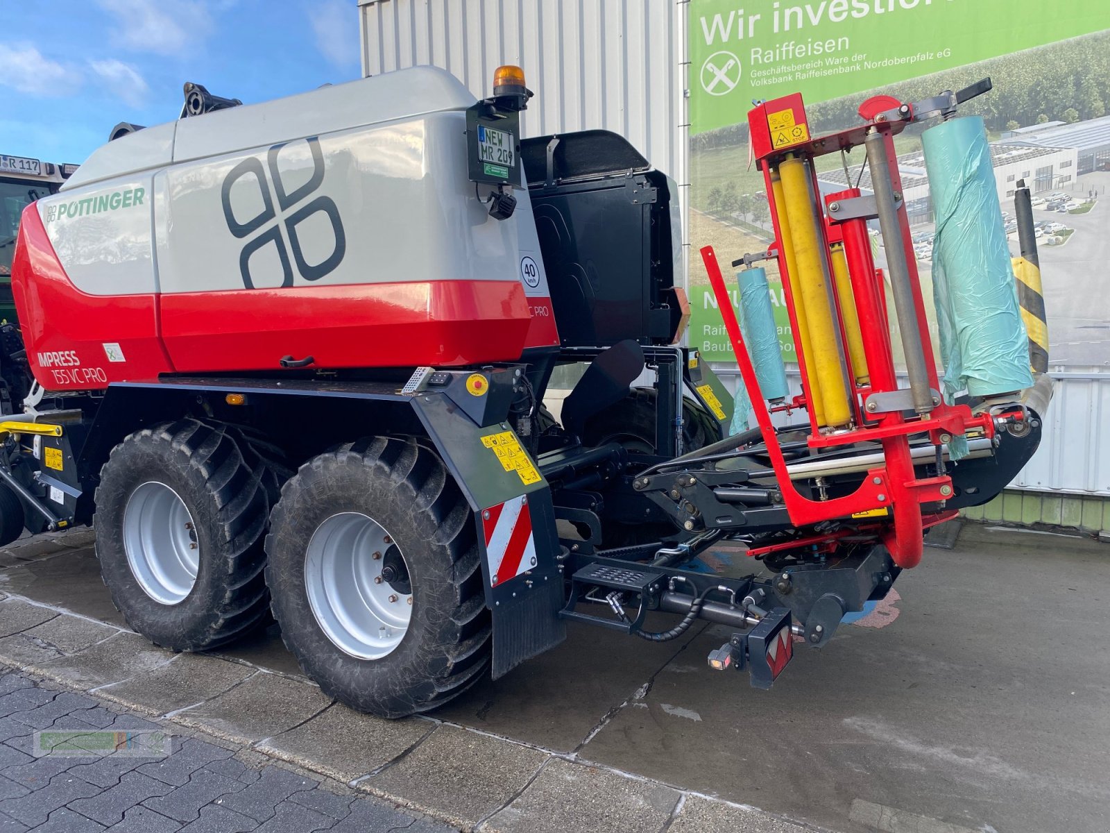 Press-/Wickelkombination of the type Pöttinger Impress 155 VC PRO, Gebrauchtmaschine in Tirschenreuth (Picture 2)