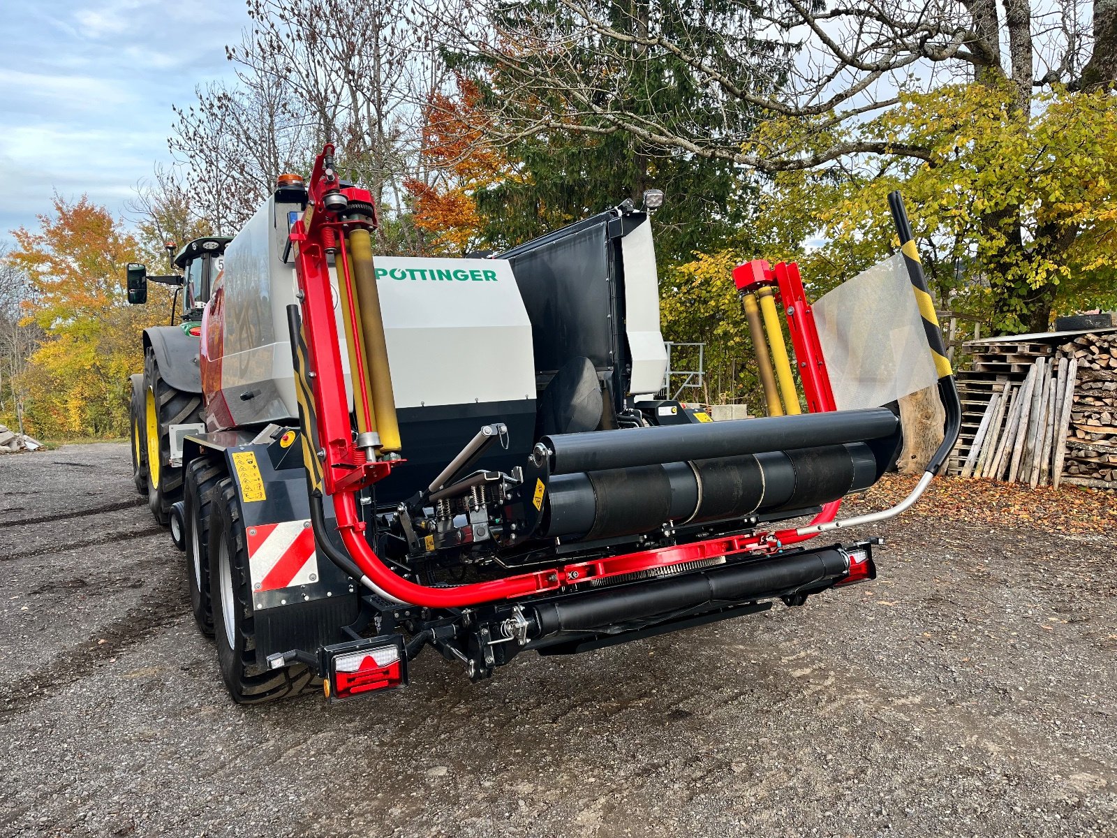 Press-/Wickelkombination des Typs Pöttinger Impress 3130 FC PRO, Gebrauchtmaschine in Rettenberg (Bild 3)