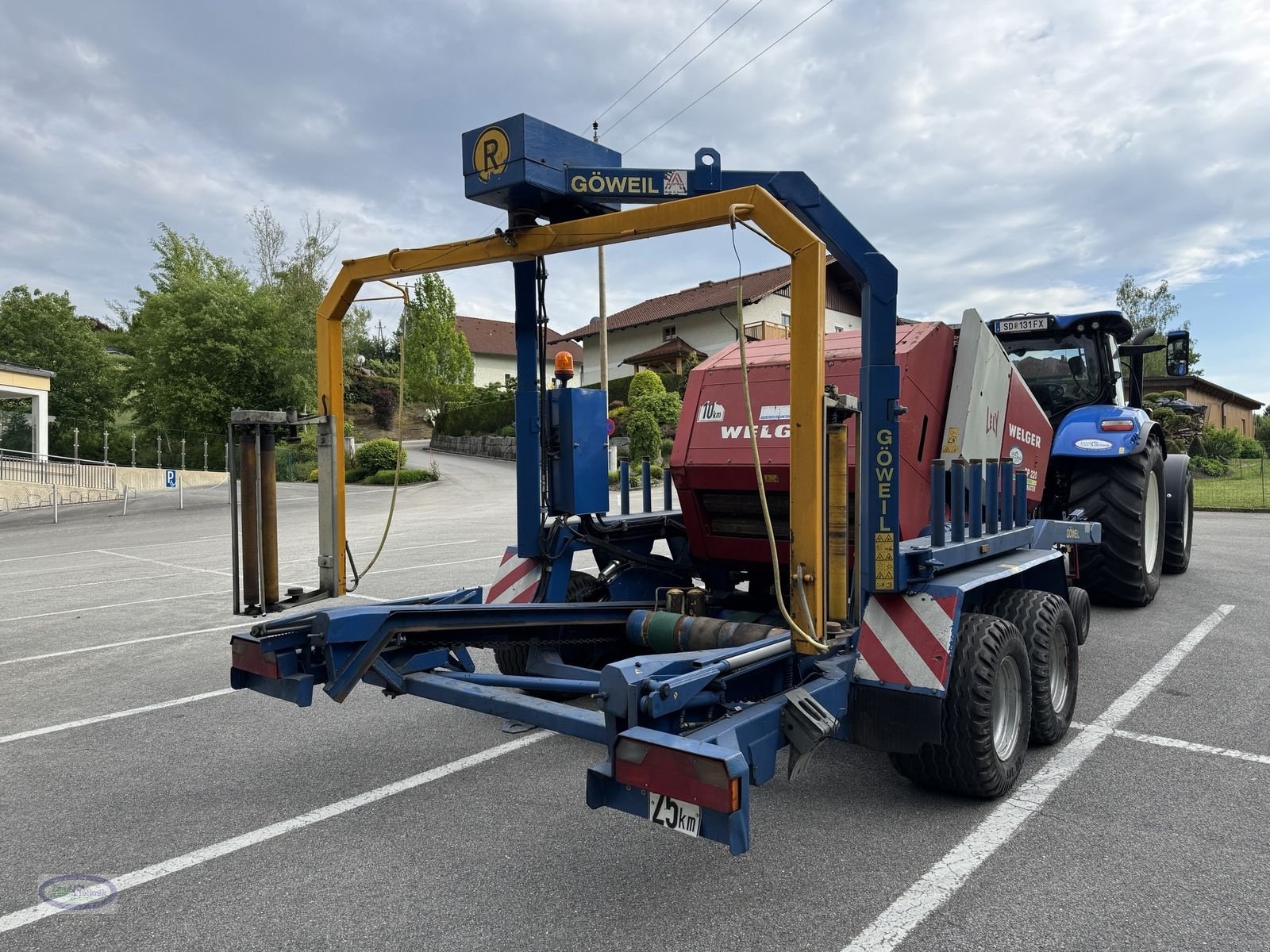 Press-/Wickelkombination del tipo Welger Welger/ Göweil 220Profi, Gebrauchtmaschine In Münzkirchen (Immagine 7)