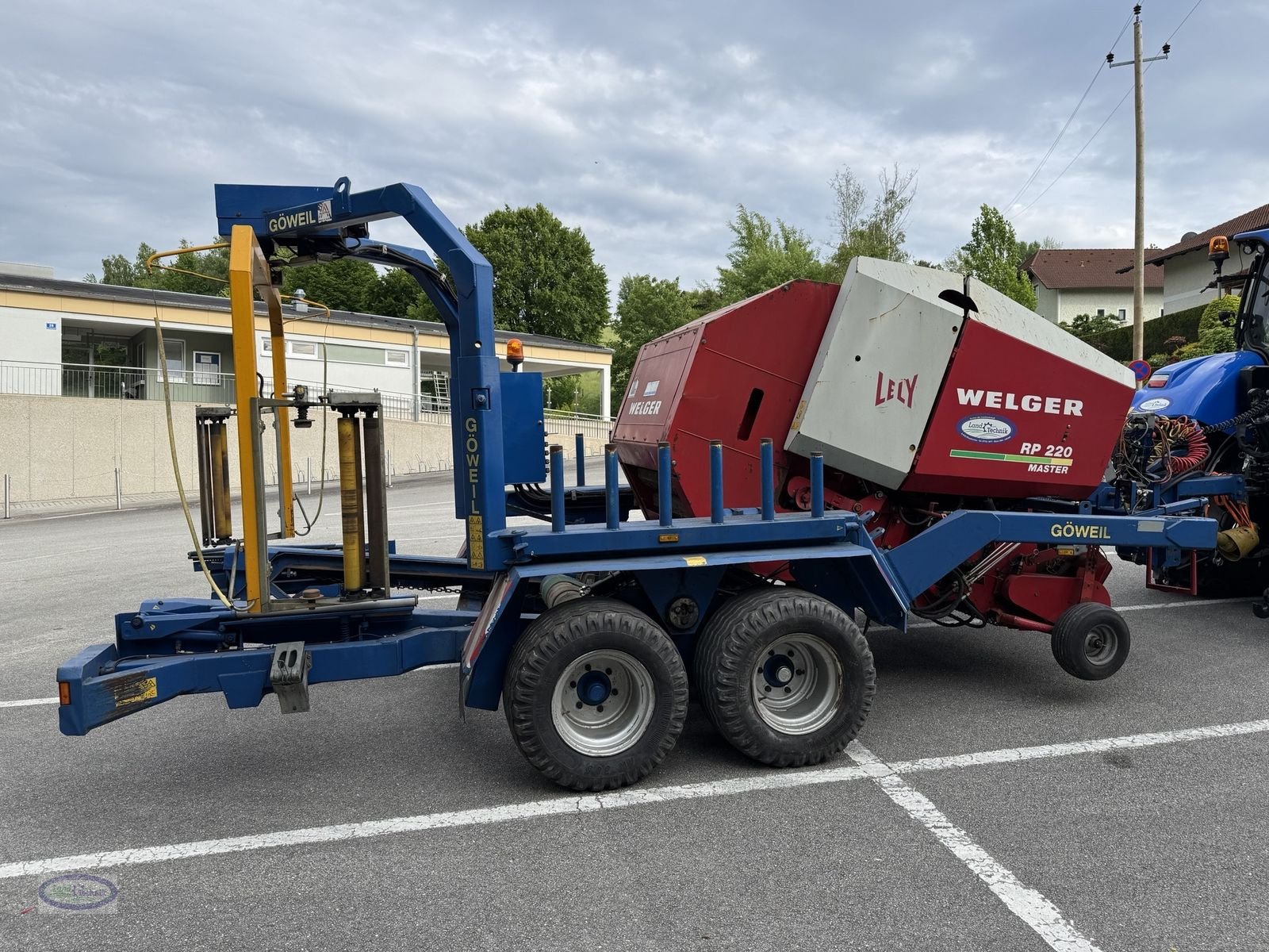 Press-/Wickelkombination del tipo Welger Welger/ Göweil 220Profi, Gebrauchtmaschine In Münzkirchen (Immagine 8)