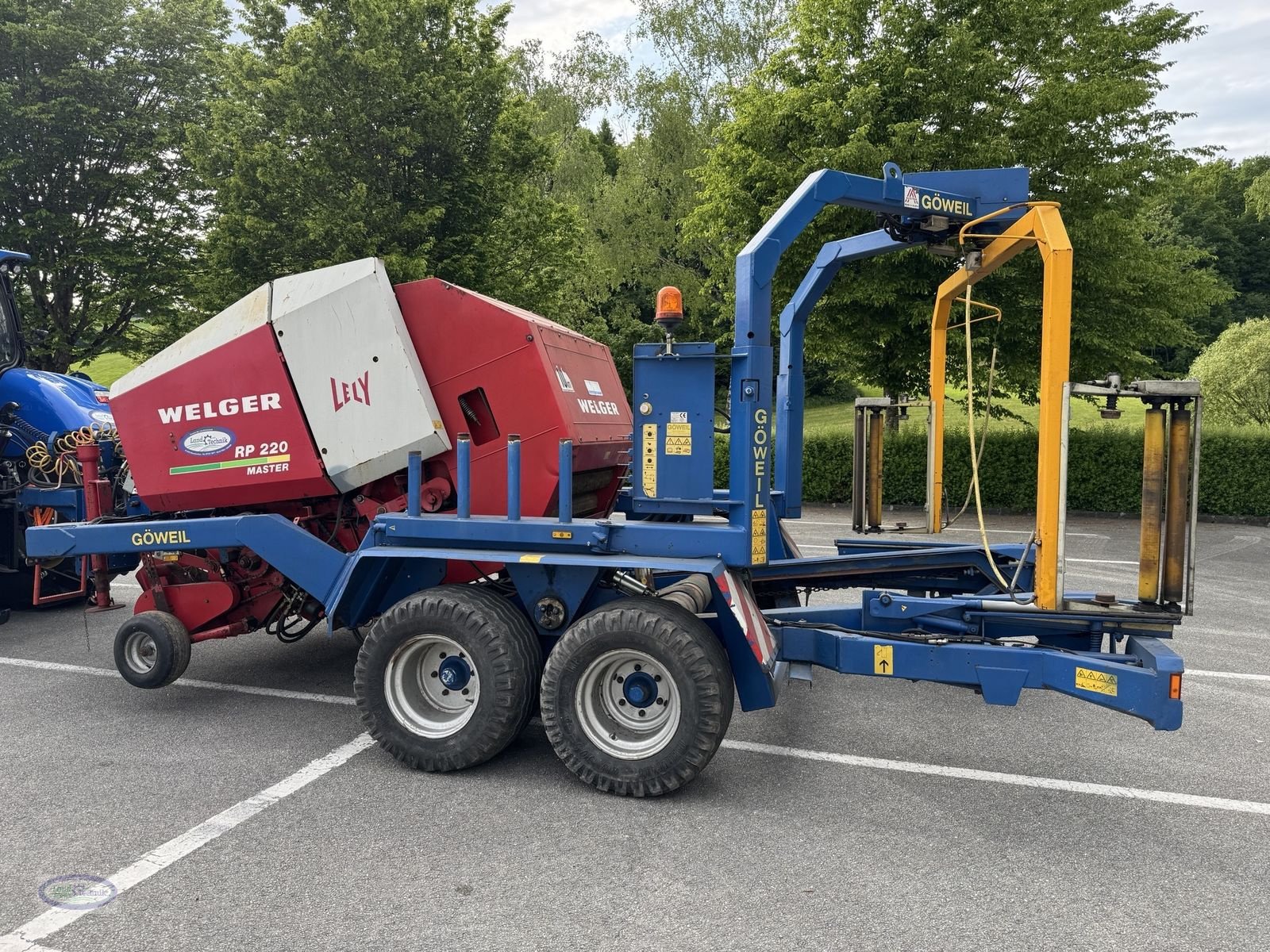 Press-/Wickelkombination del tipo Welger Welger/ Göweil 220Profi, Gebrauchtmaschine In Münzkirchen (Immagine 3)