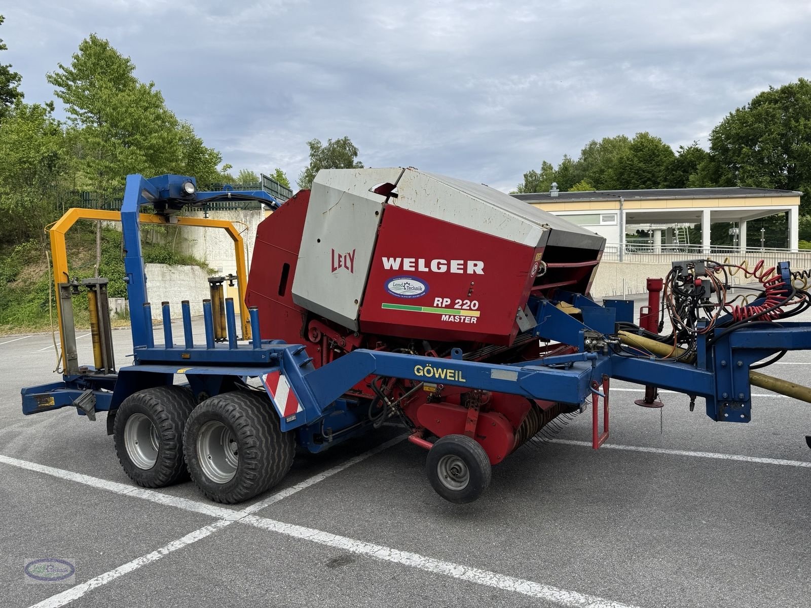 Press-/Wickelkombination del tipo Welger Welger/ Göweil 220Profi, Gebrauchtmaschine In Münzkirchen (Immagine 10)