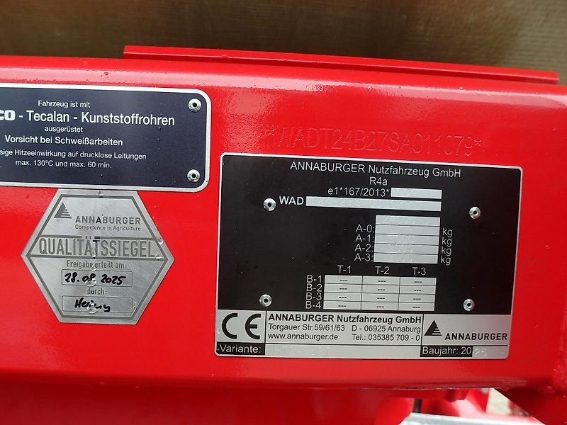 Pumpfass типа Annaburger 24 B.27, Gebrauchtmaschine в Annaburg (Фотография 5)