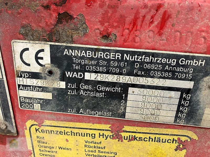 Pumpfass typu Annaburger HTS 29K.28 (29.28) Pumptankwagen, Gebrauchtmaschine v Salsitz (Obrázek 15)
