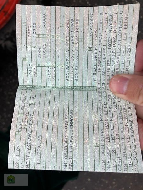 Pumpfass typu Annaburger HTS 29K.28 (29.28) Pumptankwagen, Gebrauchtmaschine v Salsitz (Obrázek 5)