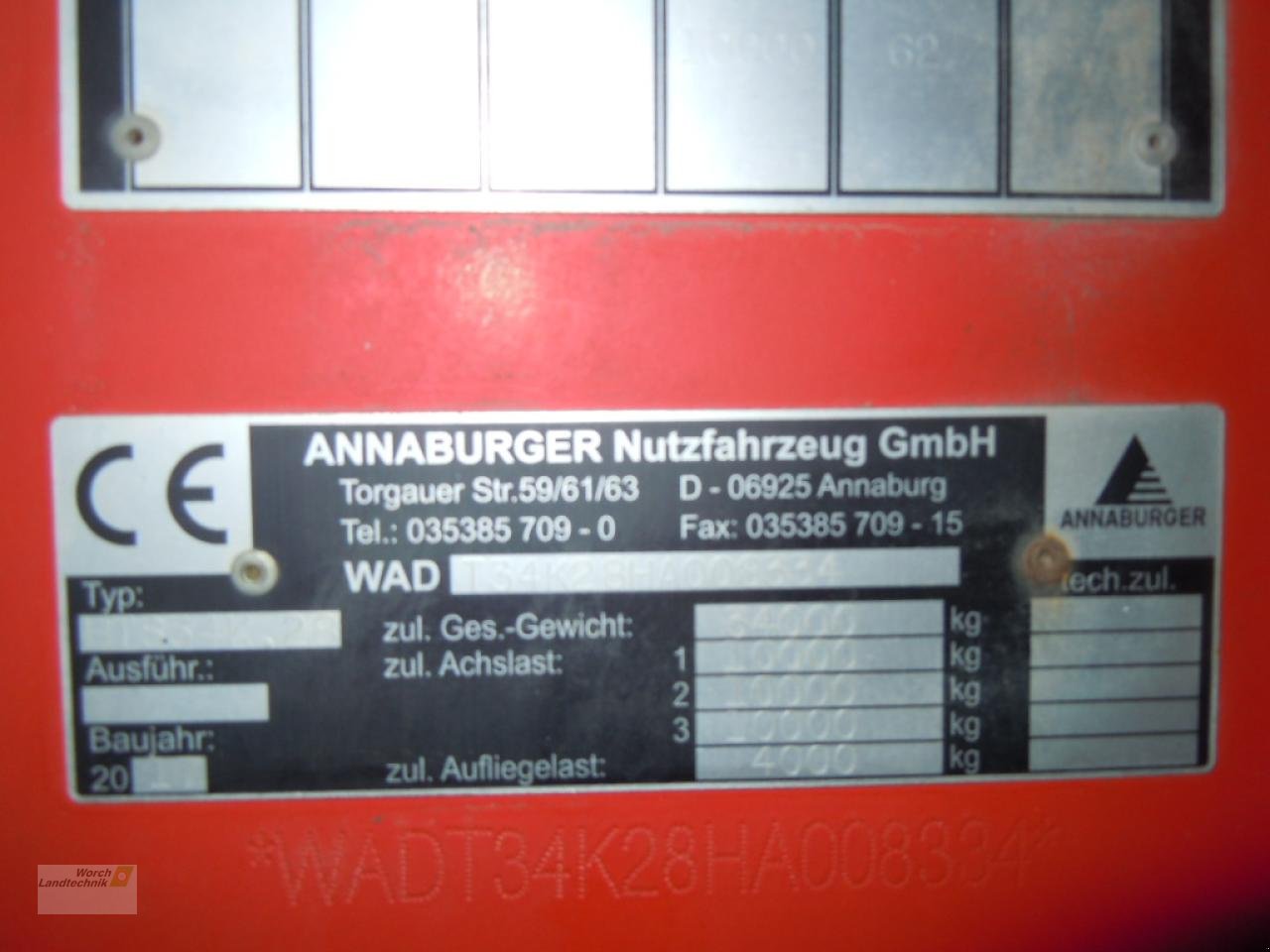 Pumpfass des Typs Annaburger HTS 34 K28, Gebrauchtmaschine in Schora (Bild 14)