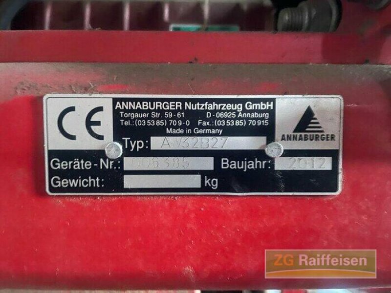 Pumpfass typu Annaburger Multiland AW32B27, Gebrauchtmaschine w Bruchsal (Zdjęcie 3)