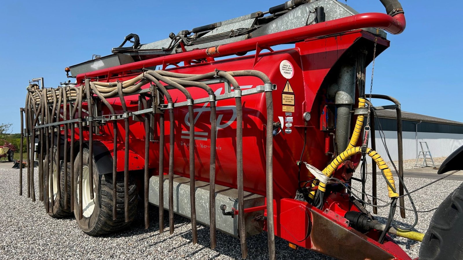 Pumpfass des Typs AP GV 20 med kran, lift og slangebom, Gebrauchtmaschine in Thorsø (Bild 12)