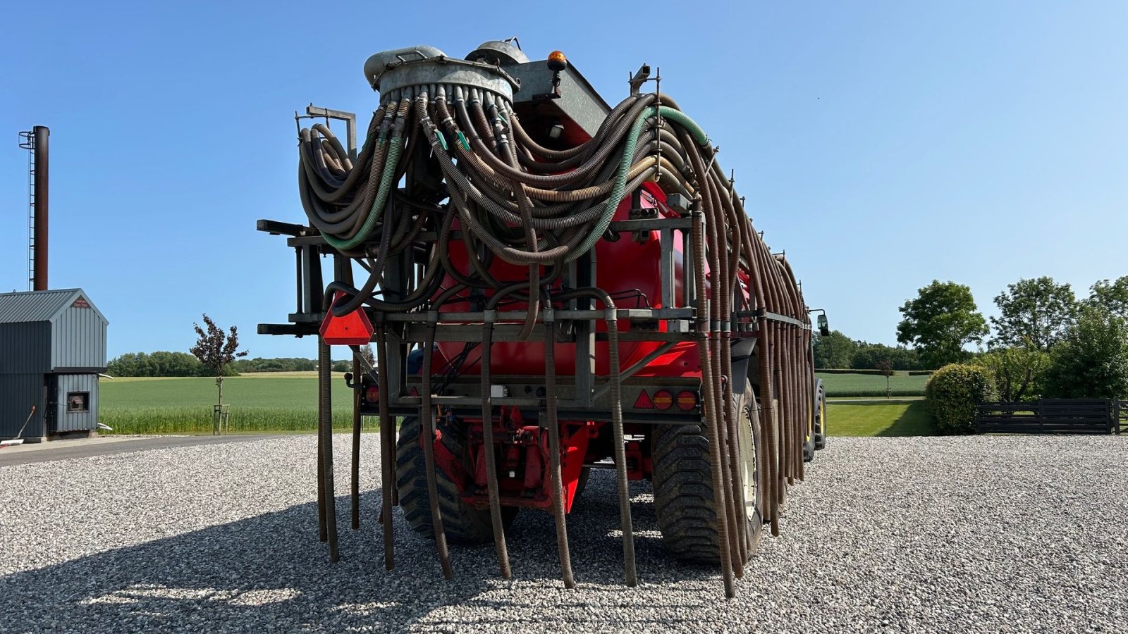 Pumpfass des Typs AP GV 20 med kran, lift og slangebom, Gebrauchtmaschine in Thorsø (Bild 4)