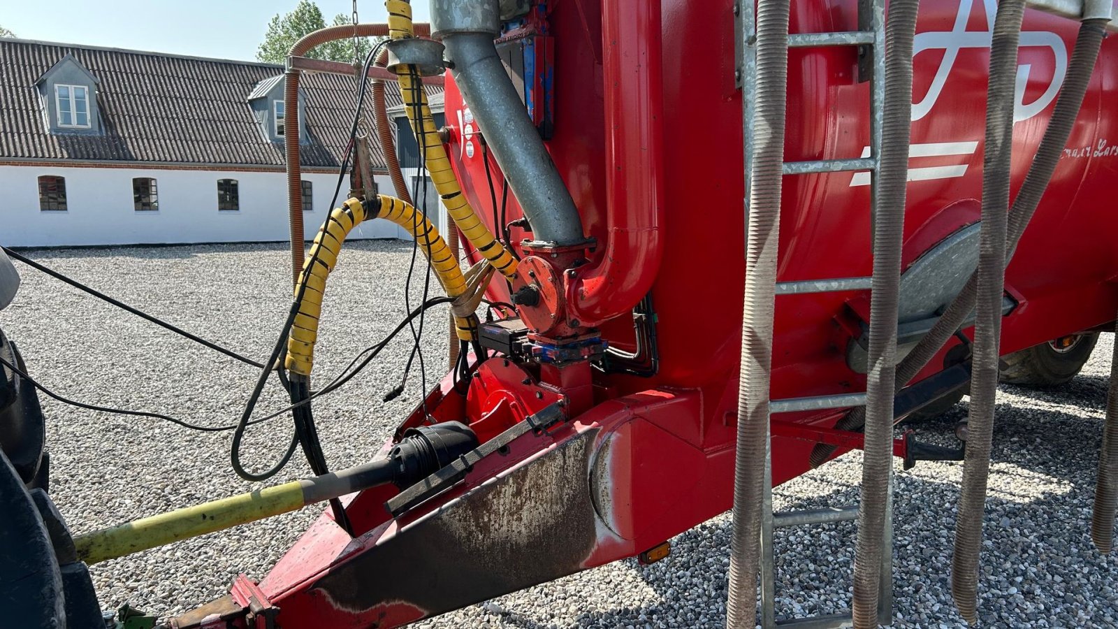 Pumpfass des Typs AP GV 20 med kran, lift og slangebom, Gebrauchtmaschine in Thorsø (Bild 9)