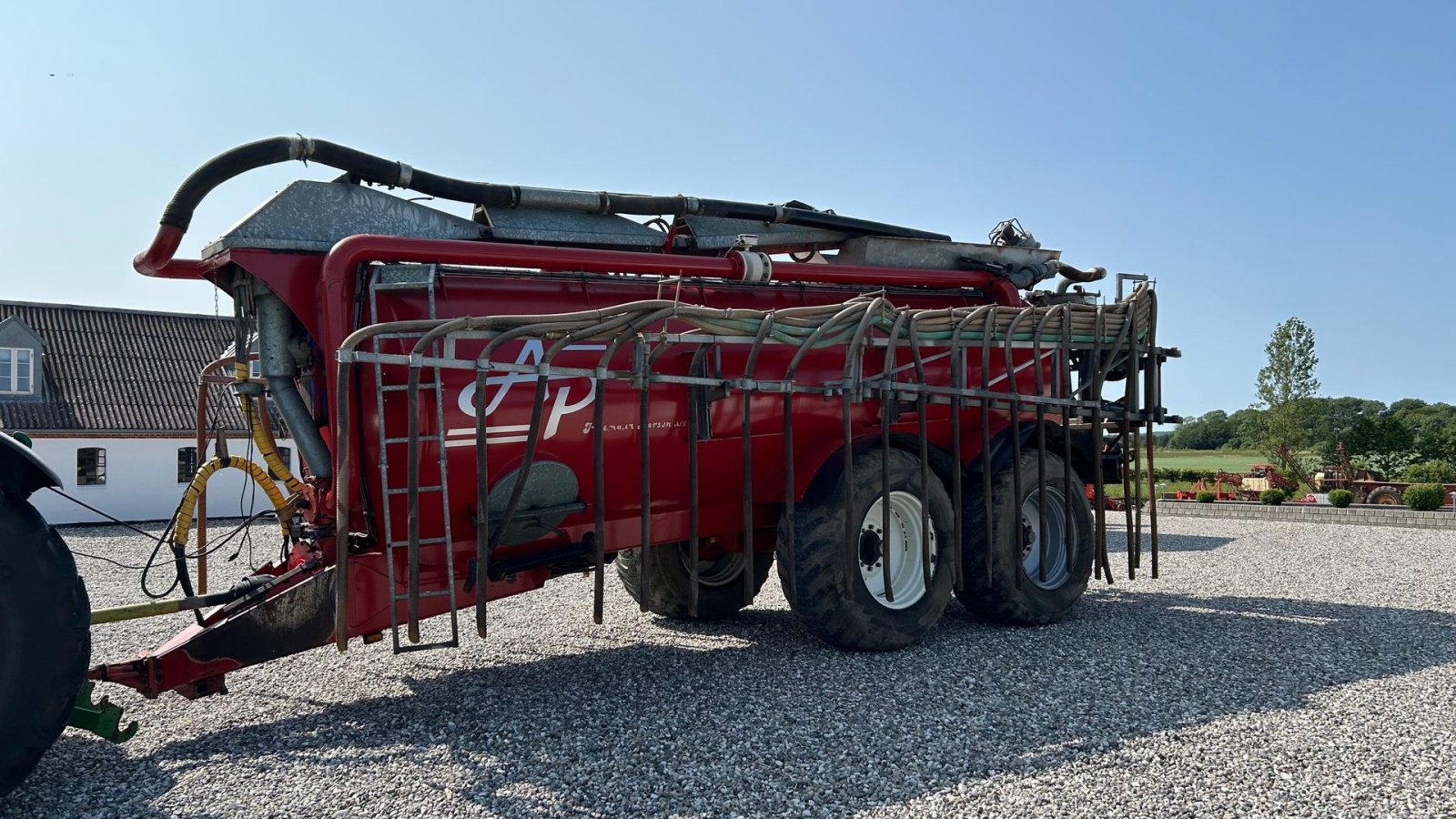 Pumpfass des Typs AP GV 20 med kran, lift og slangebom, Gebrauchtmaschine in Thorsø (Bild 8)